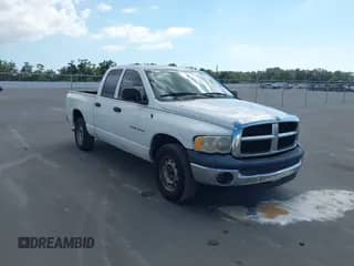 2005 Dodge 1500 ST with VIN 1D7HA18KX5J614458, listed as a IAAI auction lot 43243883 with 242,562 mi miles and . Bid and sale history available at DreamBid. Image 1.