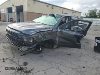 2024 Ram 1500 Big Horn с VIN 1C6SRFFTXRN180551, выставлен на аукционе Copart как лот 80147165 с пробегом Не указан миль и Списание • Salvage title. История ставок и продаж доступна на DreamBid. Изображение 1.