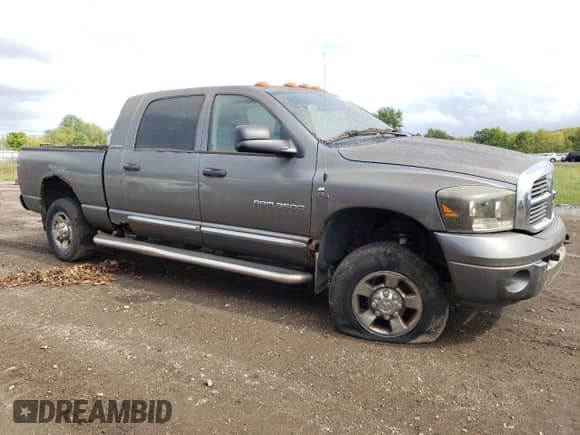 2006 Dodge 3500 Laramie with VIN 3D7LX39CX6G173011, listed as a Copart auction lot 72882244 with 212,155 mi miles and Clean title. Bid and sale history available at DreamBid. Image 4.
