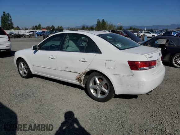 2008 Hyundai Sonata SE с VIN 5NPEU46F58H386751, выставлен на аукционе Copart как лот 81727855 с пробегом 168 140 миль миль и Списание • Salvage title. История ставок и продаж доступна на DreamBid. Изображение 2.