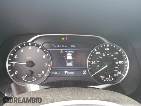 2023 Nissan Frontier Pro-4X with VIN 1N6ED1EK8PN614699, listed as a Copart auction lot 63863475 with 16,381 mi miles and Salvage title. Bid and sale history available at DreamBid. Image 9.