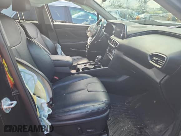 2019 Hyundai Santa Fe Ultimate с VIN 5NMS5CAD6KH086799, выставлен на аукционе Copart как лот 64751635 с пробегом 57 802 миль миль и Списание • Salvage title. История ставок и продаж доступна на DreamBid. Изображение 7.