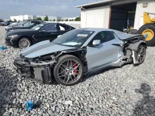 2023 Chevrolet Corvette 3LZ с VIN 1G1YF3D32P5603559, выставлен на аукционе Copart как лот 64484965 с пробегом Не указан миль и Списание • Salvage title. История ставок и продаж доступна на DreamBid. Изображение 1.