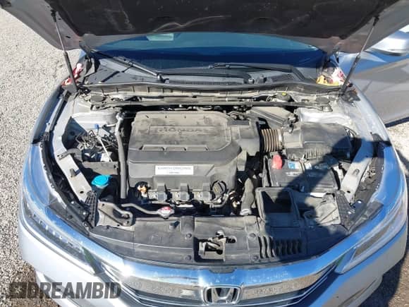 2017 Honda Accord Touring with VIN 1HGCR3F91HA041612, listed as a IAAI auction lot 43436214 with 98,518 mi miles and . Bid and sale history available at DreamBid. Image 10.