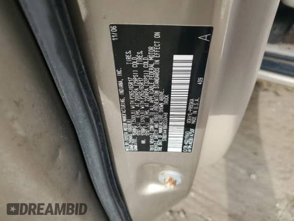 2006 Toyota Tundra SR5 с VIN 5TBDT44166S550448, выставлен на аукционе Copart как лот 87079025 с пробегом 281 152 миль миль и Чистый • Clean title. История ставок и продаж доступна на DreamBid. Изображение 12.
