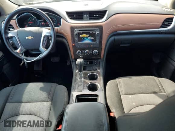 2015 Chevrolet Traverse LT с VIN 1GNKRGKD8FJ253584, выставлен на аукционе Copart как лот 81155075 с пробегом 82 095 миль миль и Списание • Salvage title. История ставок и продаж доступна на DreamBid. Изображение 8.
