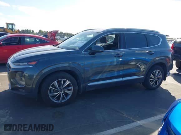 2019 Hyundai Santa Fe SEL Plus with VIN 5NMS33AD8KH135250, listed as a IAAI auction lot 43363759 with 126,324 mi miles and . Bid and sale history available at DreamBid. Image 15.