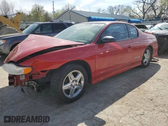 2005 Chevrolet Monte Carlo SS Supercharged с VIN 2G1WZ151659313406, выставлен на аукционе Copart как лот 51534635 с пробегом 242 283 миль миль и Списание • Salvage title. История ставок и продаж доступна на DreamBid. Изображение 1.
