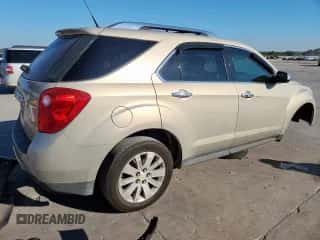 2010 Chevrolet Equinox LTZ with VIN 2CNALFEW0A6380652, listed as a Copart auction lot 86179375 with Not provided miles and Clean title. Bid and sale history available at DreamBid. Image 3.