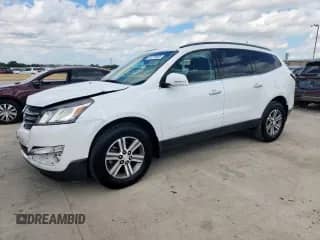 2017 Chevrolet Traverse LT z VIN 1GNKRGKD2HJ173992, wystawiony jako Copart lot #83779585 z przebiegiem 176 181 mil mil oraz Czysty tytuł • Clean title. Historia ofert i sprzedaży dostępna na DreamBid. Obrazek 1.