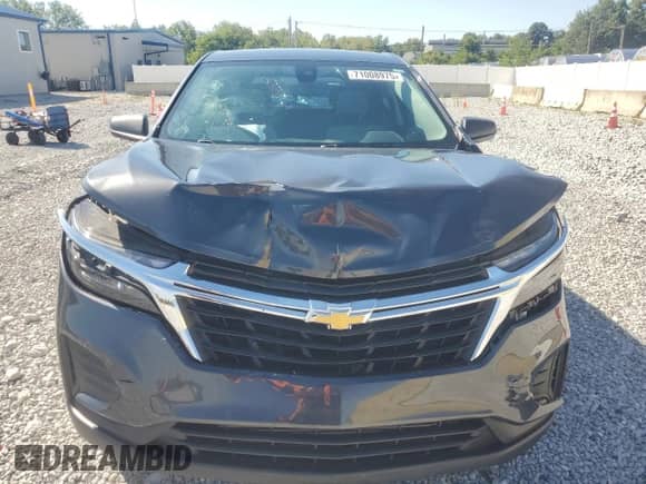 2022 Chevrolet Equinox LS с VIN 3GNAXSEV8NS226083, выставлен на аукционе Copart как лот 71008975 с пробегом 26 635 миль миль и Списание • Salvage title. История ставок и продаж доступна на DreamBid. Изображение 5.