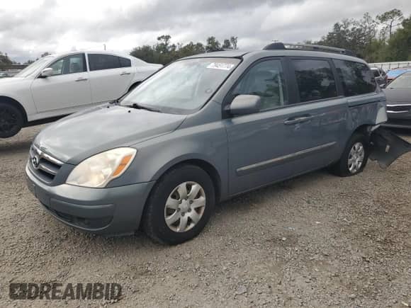 2008 Hyundai Entourage GLS с VIN KNDMC233086052697, выставлен на аукционе Copart как лот 79451774 с пробегом 54 971 миль миль и Списание • Salvage title. История ставок и продаж доступна на DreamBid. Изображение 1.