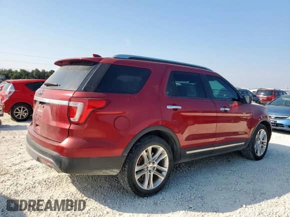 2017 Ford Explorer Limited z VIN 1FM5K7F86HGD98285, wystawiony jako Copart lot #81144645 z przebiegiem 85 534 mil mil oraz Szkoda całkowita • Salvage title. Historia ofert i sprzedaży dostępna na DreamBid. Obrazek 3.