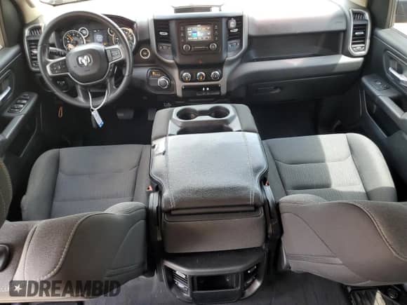 2019 Ram 1500 Tradesman with VIN 1C6RREGT2KN650861, listed as a Copart auction lot 65469055 with 153,258 mi miles and Salvage title. Bid and sale history available at DreamBid. Image 8.