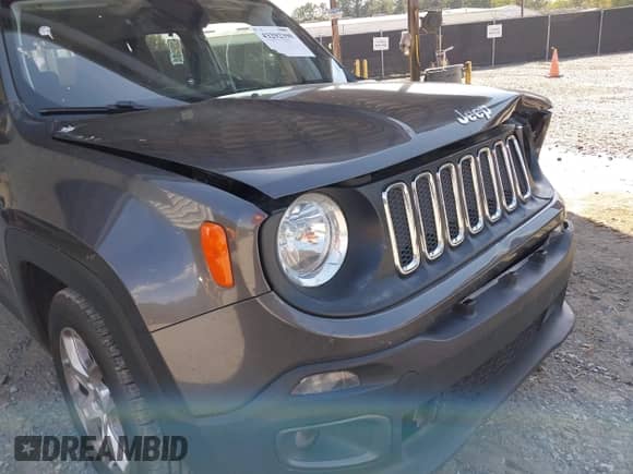 2018 Jeep Renegade Latitude with VIN ZACCJABB8JPH27476, listed as a IAAI auction lot 43292398 with 124,850 mi miles and . Bid and sale history available at DreamBid. Image 18.