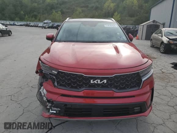 2022 Kia Sorento SX with VIN KNDRJDLH2N5089836, listed as a Copart auction lot 71418154 with 59,492 mi miles and Salvage title. Bid and sale history available at DreamBid. Image 5.