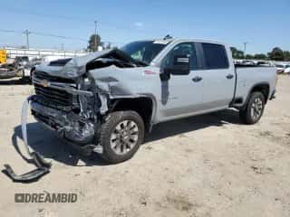 2025 Chevrolet Silverado 2500 с VIN 2GC4KME7XS1122705, выставлен на аукционе Copart как лот 56422895 с пробегом 7 276 миль миль и Списание • Salvage title. История ставок и продаж доступна на DreamBid. Изображение 1.