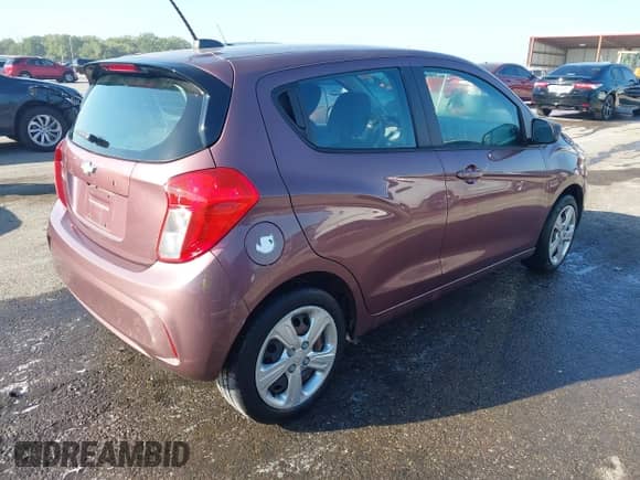 2019 Chevrolet Spark LS с VIN KL8CB6SA3KC810085, выставлен на аукционе IAAI как лот 43328512 с пробегом 39 070 миль миль и . История ставок и продаж доступна на DreamBid. Изображение 4.