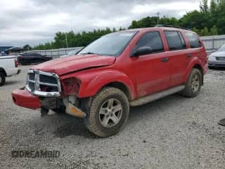 2005 Dodge Durango SLT with VIN 1D4HD48N85F616969, listed as a Copart auction lot 55421275 with 207,467 mi miles and Clean title. Bid and sale history available at DreamBid. Image 1.
