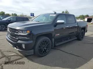 2017 Chevrolet Silverado 1500 LTZ z VIN 3GCUKSEJ4HG273202, wystawiony jako Copart lot #81443415 z przebiegiem 130 349 mil mil oraz Czysty tytuł • Clean title. Historia ofert i sprzedaży dostępna na DreamBid. Obrazek 1.