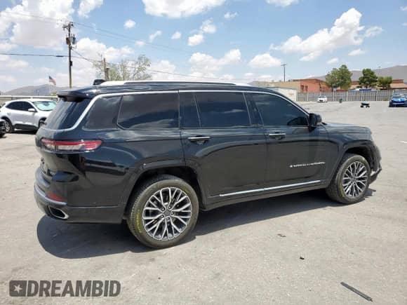 2021 Jeep Grand Cherokee Summit Reserve with VIN 1C4RJKEG2M8116216, listed as a Copart auction lot 63512755 with 70,080 mi miles and Salvage title. Bid and sale history available at DreamBid. Image 3.