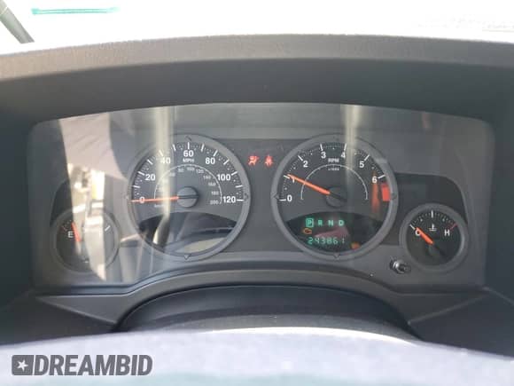 2007 Jeep Compass Sport with VIN 1J8FT47W87D158424, listed as a Copart auction lot 61333865 with 243,861 mi miles and Salvage title. Bid and sale history available at DreamBid. Image 9.