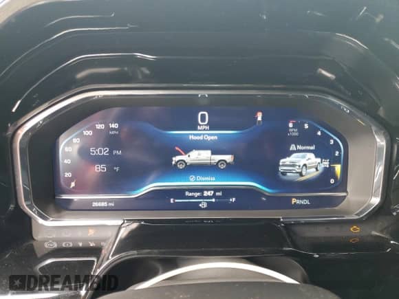 2023 Chevrolet Silverado 1500 LT с VIN 3GCUDDED2PG356156, выставлен на аукционе Copart как лот 69295655 с пробегом 26 685 миль миль и Списание • Salvage title. История ставок и продаж доступна на DreamBid. Изображение 9.