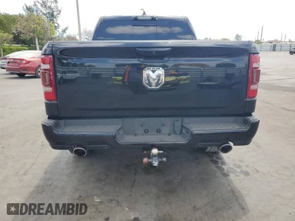 2023 Ram 1500 Longhorn with VIN 1C6SRFKTXPN579995, listed as a Copart auction lot 55338655 with 28,744 mi miles and Clean title. Bid and sale history available at DreamBid. Image 6.