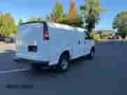 2023 Chevrolet Express Cargo with VIN 1GCWGAFP4P1176442, listed as a Copart auction lot 65481025 with 42,680 mi miles and Salvage title. Bid and sale history available at DreamBid. Image 4.