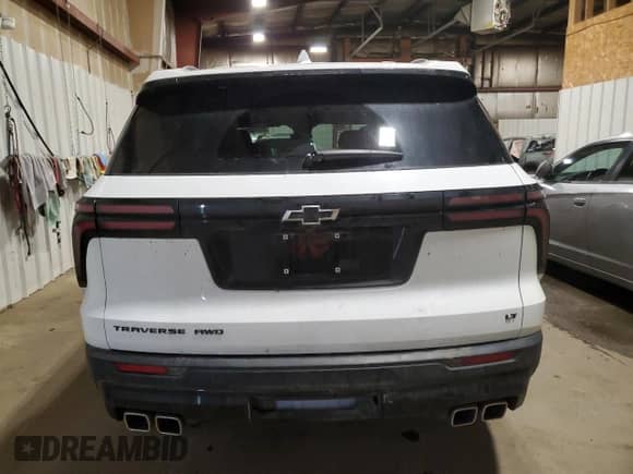 2024 Chevrolet Traverse AWD LT с VIN 1GNEVGKS0RJ202026, выставлен на аукционе Copart как лот 85400285 с пробегом 15 824 миль миль и Чистый • Clean title. История ставок и продаж доступна на DreamBid. Изображение 6.