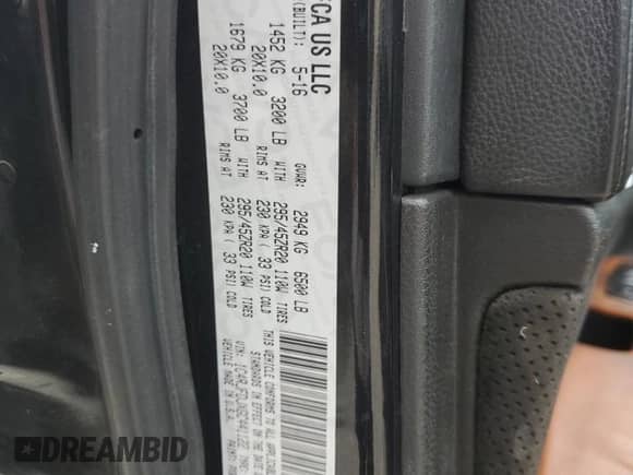 2016 Jeep Grand Cherokee SRT с VIN 1C4RJFDJXGC441122, выставлен на аукционе Copart как лот 71659315 с пробегом 184 411 миль миль и Чистый • Clean title. История ставок и продаж доступна на DreamBid. Изображение 12.