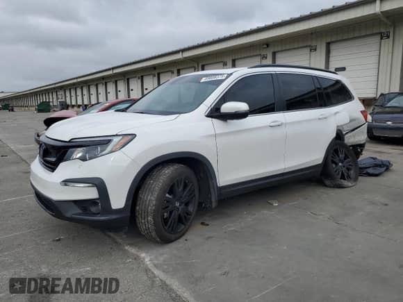 2022 Honda Pilot Special Edition with VIN 5FNYF6H28NB072180, listed as a Copart auction lot 69808375 with 32,790 mi miles and Salvage title. Bid and sale history available at DreamBid. Image 1.