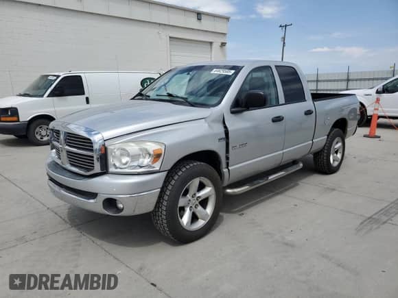 2008 Dodge 1500 ST z VIN 1D7HU18238J226774, wystawiony jako Copart lot #64629585 z przebiegiem 214 586 mil mil oraz Szkoda całkowita • Salvage title. Historia ofert i sprzedaży dostępna na DreamBid. Obrazek 1.