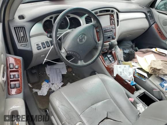 2004 Toyota Highlander с VIN JTEEP21A840026013, выставлен на аукционе Copart как лот 68047695 с пробегом 173 213 миль миль и Списание • Salvage title. История ставок и продаж доступна на DreamBid. Изображение 8.