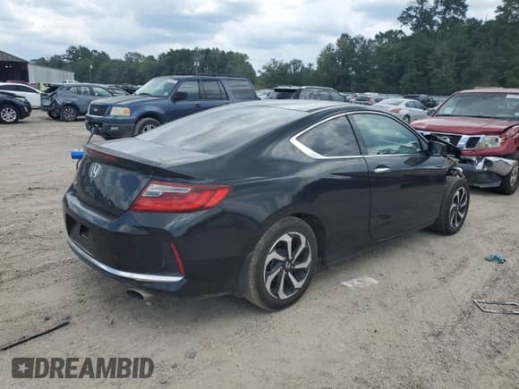 2016 Honda Accord LX-S with VIN 1HGCT1B33GA008410, listed as a Copart auction lot 61752014 with 136,057 mi miles and Salvage title. Bid and sale history available at DreamBid. Image 3.