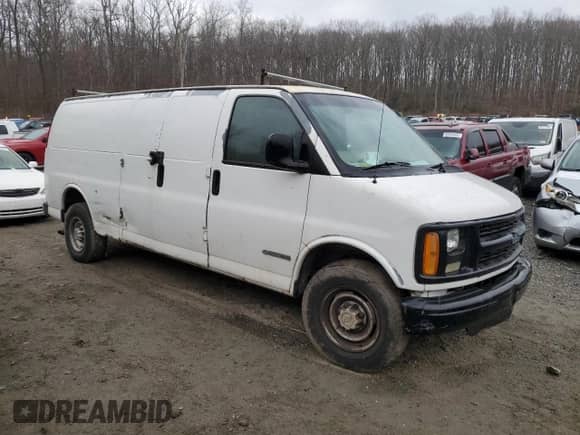 1999 Chevrolet City Express Cargo z VIN 1GCHG39R6X1028715, wystawiony jako Copart lot #46252885 z przebiegiem Nie podano mil oraz Szkoda całkowita • Salvage title. Historia ofert i sprzedaży dostępna na DreamBid. Obrazek 4.