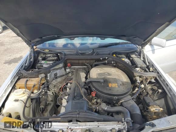 1990 Mercedes-Benz 300 E with VIN WDBEA30D7LB246817, listed as a Copart auction lot 71825934 with 120,489 mi miles and Salvage title. Bid and sale history available at DreamBid. Image 11.