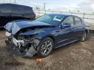 2020 Hyundai Sonata SEL с VIN 5NPEF4JA5LH055361, выставлен на аукционе Copart как лот 68194425 с пробегом 37 376 миль миль и Списание • Salvage title. История ставок и продаж доступна на DreamBid. Изображение 1.