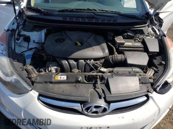 2013 Hyundai Elantra GLS with VIN 5NPDH4AE2DH432710, listed as a Copart auction lot 80017115 with 147,610 mi miles and Salvage title. Bid and sale history available at DreamBid. Image 11.