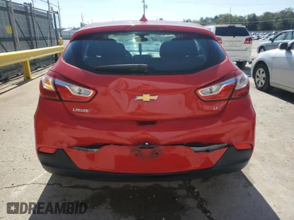 2017 Chevrolet Cruze LT with VIN 3G1BE6SMXHS525903, listed as a Copart auction lot 85830105 with 113,530 mi miles and Salvage title. Bid and sale history available at DreamBid. Image 6.