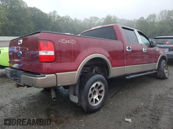 2006 Ford F-150 XLT with VIN 1FTPW14V26KC76783, listed as a Copart auction lot 80791245 with Not provided miles and Salvage title. Bid and sale history available at DreamBid. Image 3.