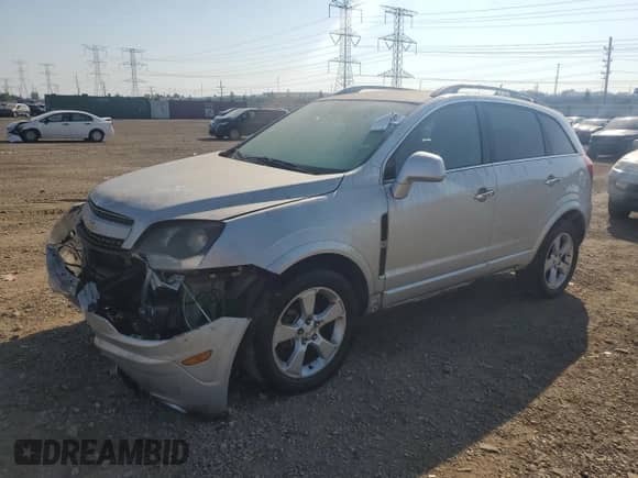 2015 Chevrolet Captiva Sport LT with VIN 3GNAL3EK7FS511382, listed as a Copart auction lot 68749624 with 143,922 mi miles and Salvage title. Bid and sale history available at DreamBid. Image 1.