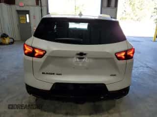 2021 Chevrolet Blazer RS с VIN 3GNKBKRS9MS525986, выставлен на аукционе Copart как лот 85845775 с пробегом 46 424 миль миль и Списание • Salvage title. История ставок и продаж доступна на DreamBid. Изображение 6.