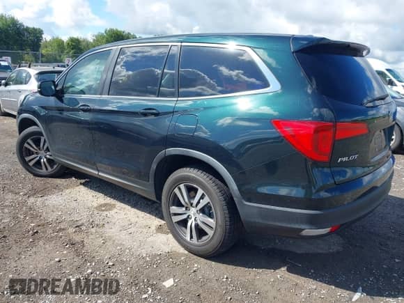2017 Honda Pilot EX-L z VIN 5FNYF6H59HB091514, wystawiony jako IAAI lot #43083784 z przebiegiem 97 606 mil mil oraz . Historia ofert i sprzedaży dostępna na DreamBid. Obrazek 3.