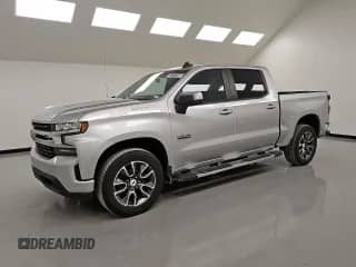 2019 Chevrolet Silverado 1500 LT z VIN 3GCPWCEK5KG129195, wystawiony jako Copart lot #57515195 z przebiegiem 145 054 mil mil oraz Czysty tytuł • Clean title. Historia ofert i sprzedaży dostępna na DreamBid. Obrazek 1.