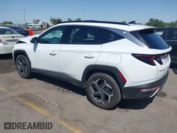2024 Hyundai Tucson Limited with VIN KM8JECD14RU234606, listed as a IAAI auction lot 42527876 with 11,518 mi miles and . Bid and sale history available at DreamBid. Image 3.