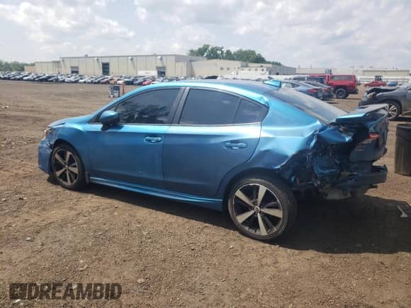 2018 Subaru Impreza Special Sports with VIN 4S3GKAK69J1615433, listed as a Copart auction lot 61993695 with 75,135 mi miles and Salvage title. Bid and sale history available at DreamBid. Image 2.