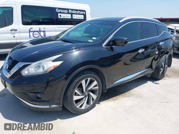 2018 Nissan Murano SV z VIN 5N1AZ2MG7JN106927, wystawiony jako IAAI lot #42299846 z przebiegiem 126 248 mil mil oraz . Historia ofert i sprzedaży dostępna na DreamBid. Obrazek 2.