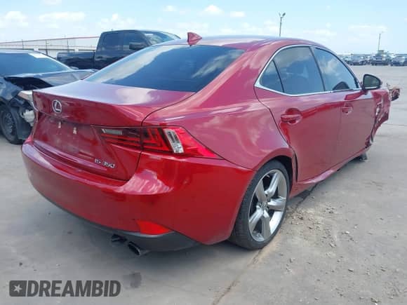 2014 Lexus IS 350 с VIN JTHBE1D29E5014256, выставлен на аукционе IAAI как лот 42517460 с пробегом 103 452 миль миль и . История ставок и продаж доступна на DreamBid. Изображение 4.
