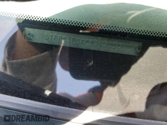 2019 Toyota Tundra SR с VIN 5TFRM5F14KX143150, выставлен на аукционе Copart как лот 63068995 с пробегом Не указан миль и Списание • Salvage title. История ставок и продаж доступна на DreamBid. Изображение 13.
